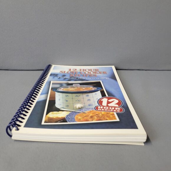 12-Hour Slow Cooker Recipes Cooking Book Spiral 2006 Paperback - Picture 8 of 15